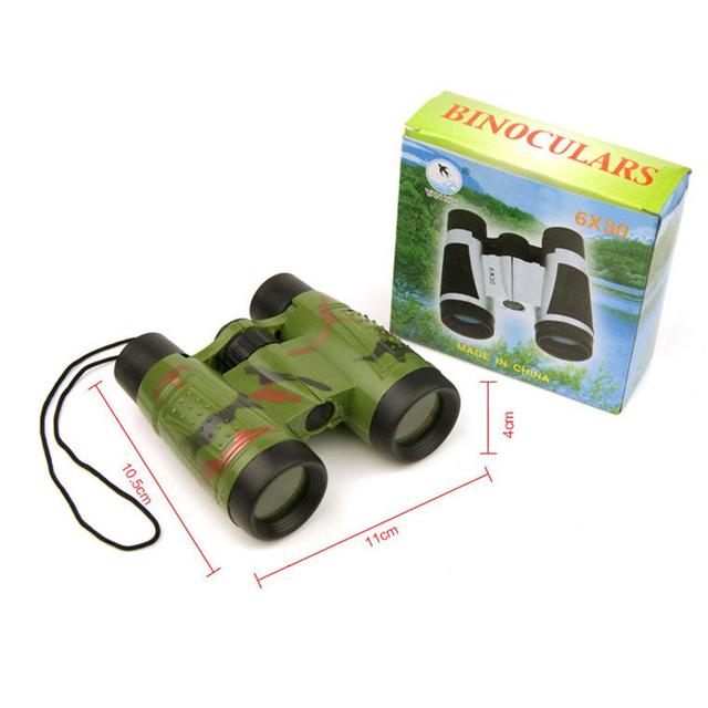 4X30mm Powerful Binoculars Outdoor Children Educational Learning Optics Telescope Kids Binocular Scope Folding Optics Telescope