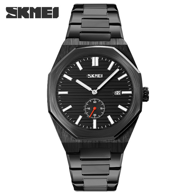 New Sport Wristwatch For Man SKMEI Top Brand Stainless Steel Waterproof Watches Men Watch Military Quartz Wristwatch Montre Homme