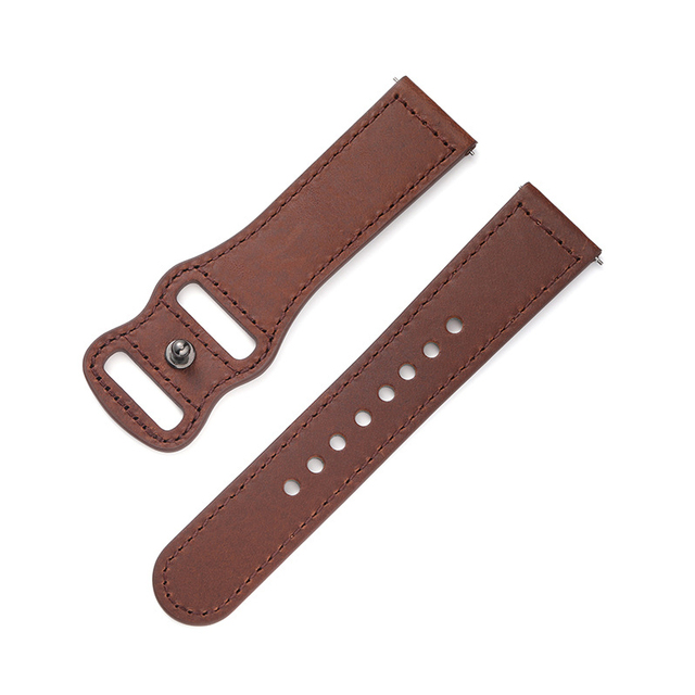 Sexingshow Men Watch Strap Shiny Skin Design Cowhide Watch Strap Genuine Leather Watchband 22mm Bracelet for Men Wrist Band