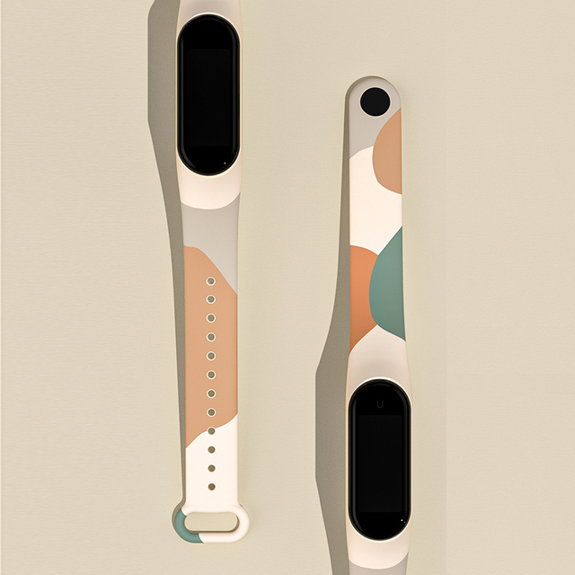 Morandi Color Strap For Xiaomi Mi Band 6 Wristband Accessories For Xiaomi Mi Band 6 5 4 3 Silicone Bracelet Replacement Strap