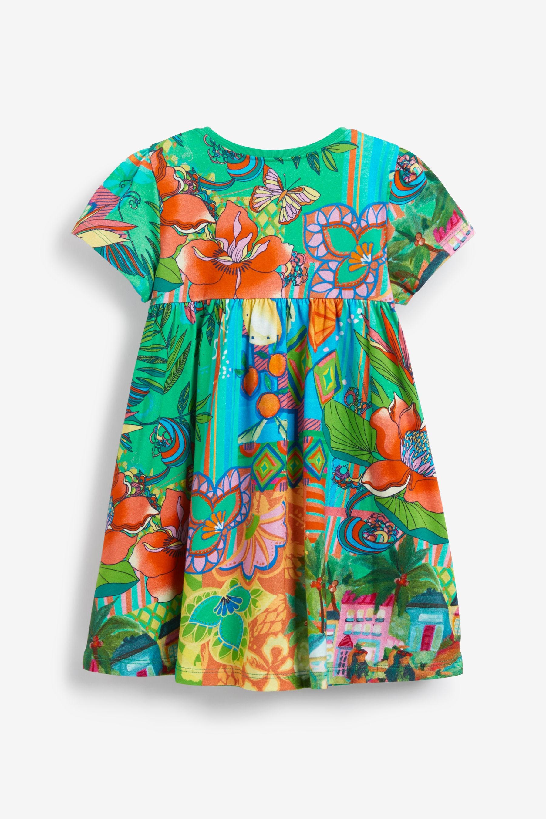 Short Sleeve Jersey Dress (3mths-7yrs)