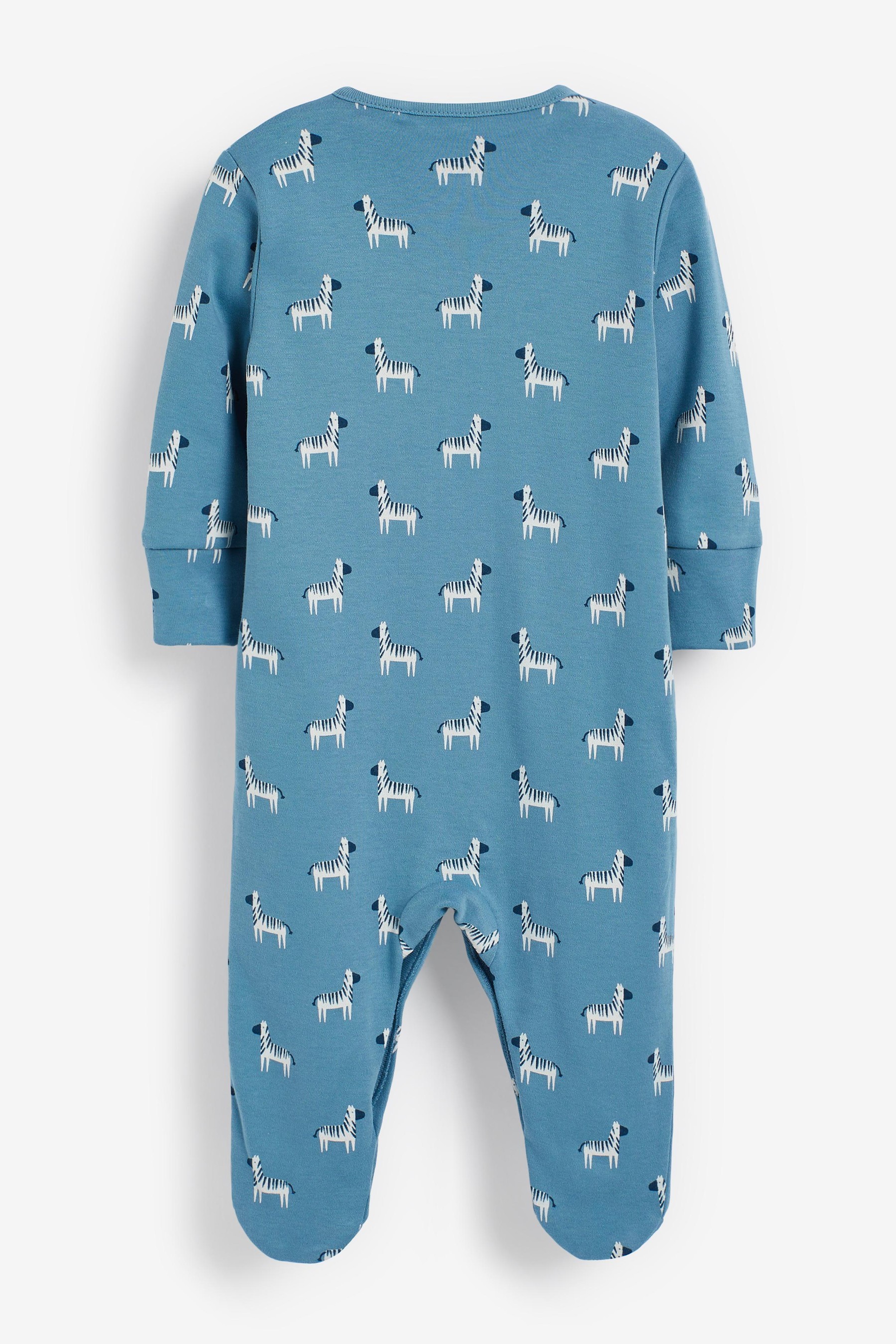 Baby 3 Pack Sleepsuits (0mths-2yrs)