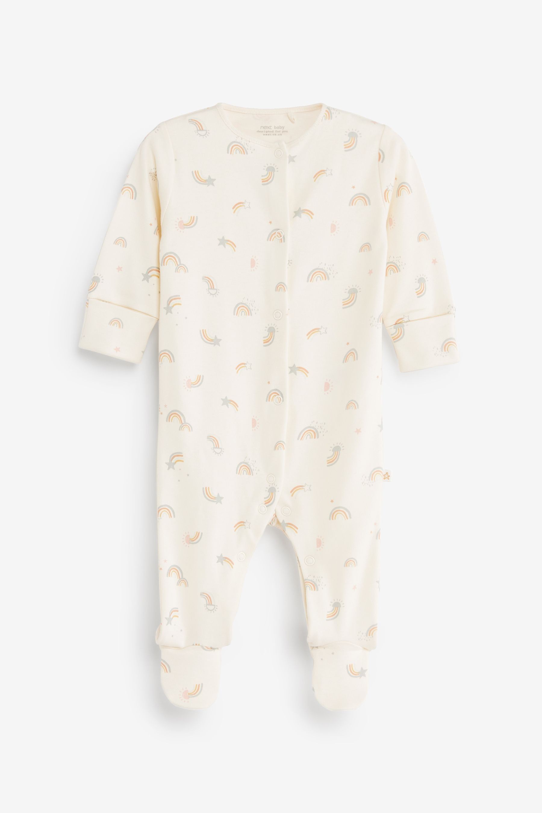 3 Pack Baby Sleepsuits (0mths-2yrs)