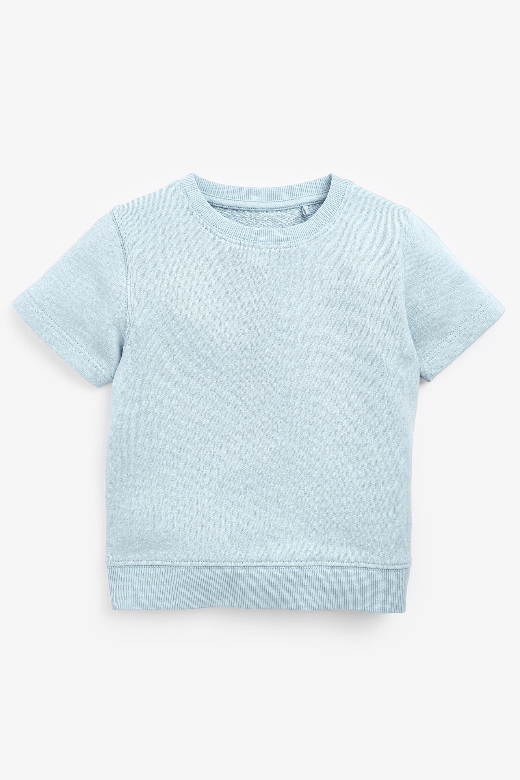 Plain Sweat T-Shirt And Shorts Set (3mths-7yrs)