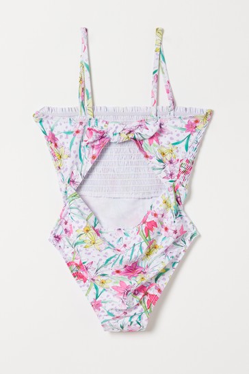 Lipsy Mini Bow Back Swimsuit