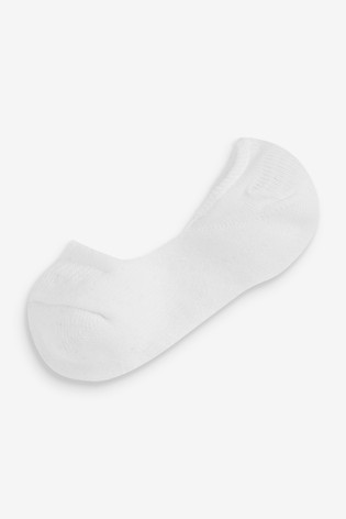 7 Pack Cotton Rich Cushioned Sole Invisible Trainer Socks