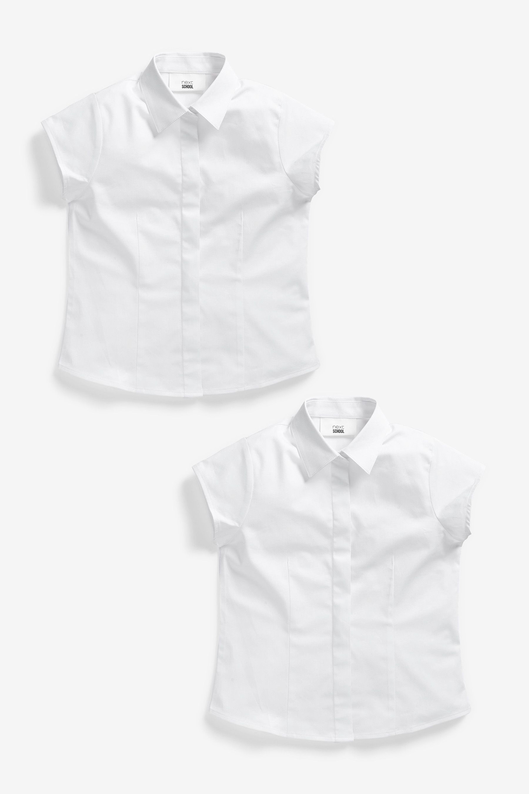 2 Pack Short Sleeve Premium Shirts (3-17yrs)