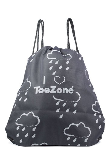 ToeZone Pink Love Heart Print Wellies