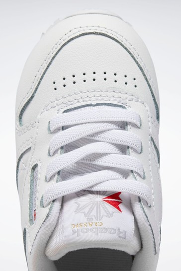 Reebok White Classic Leather Trainers