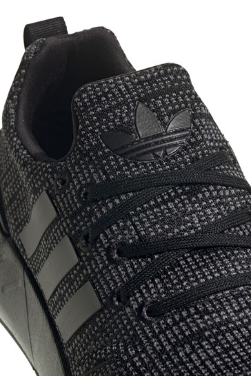 adidas Originals Black Swift Youth Lace Trainers