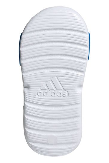 adidas Blue Adilette Infant Sandals