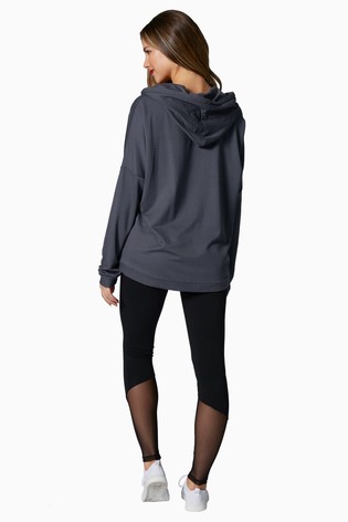 Pineapple Dip Hem Hoodie