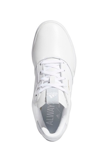 adidas Golf White Blue Cross Shoes