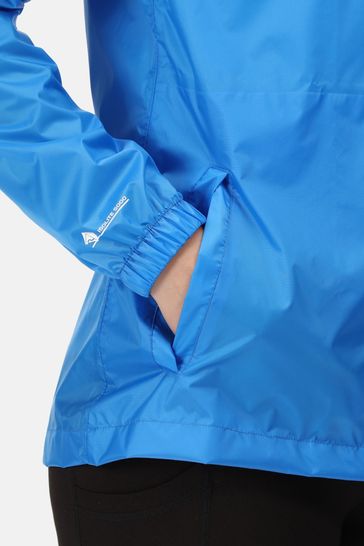 Regatta Womens Pack It III Blue Waterproof Jacket