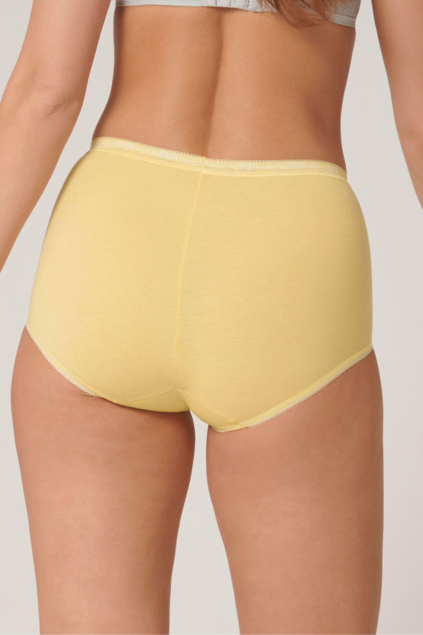 Sloggi Basic+ Yellow Multi 3 Pack Briefs