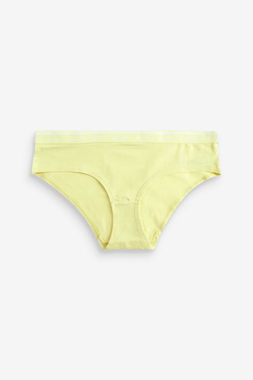 Cotton Rich Logo Knickers 6 Pack Short