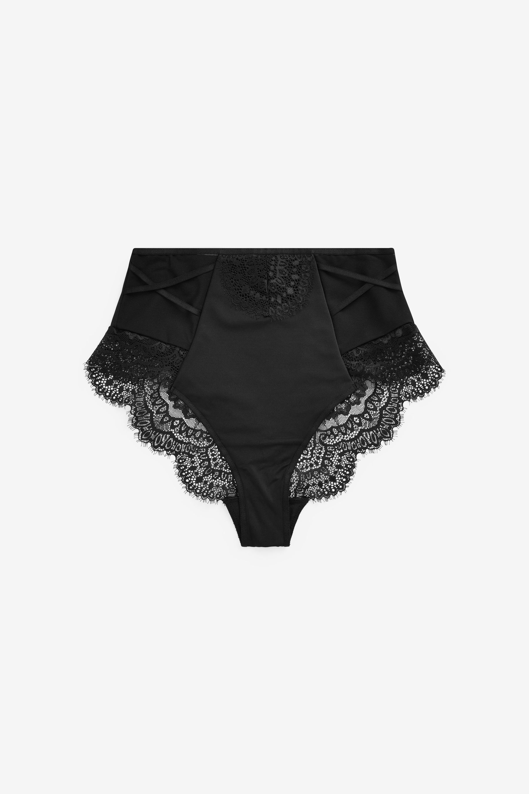 Tummy Control Lace Knickers 2 Pack