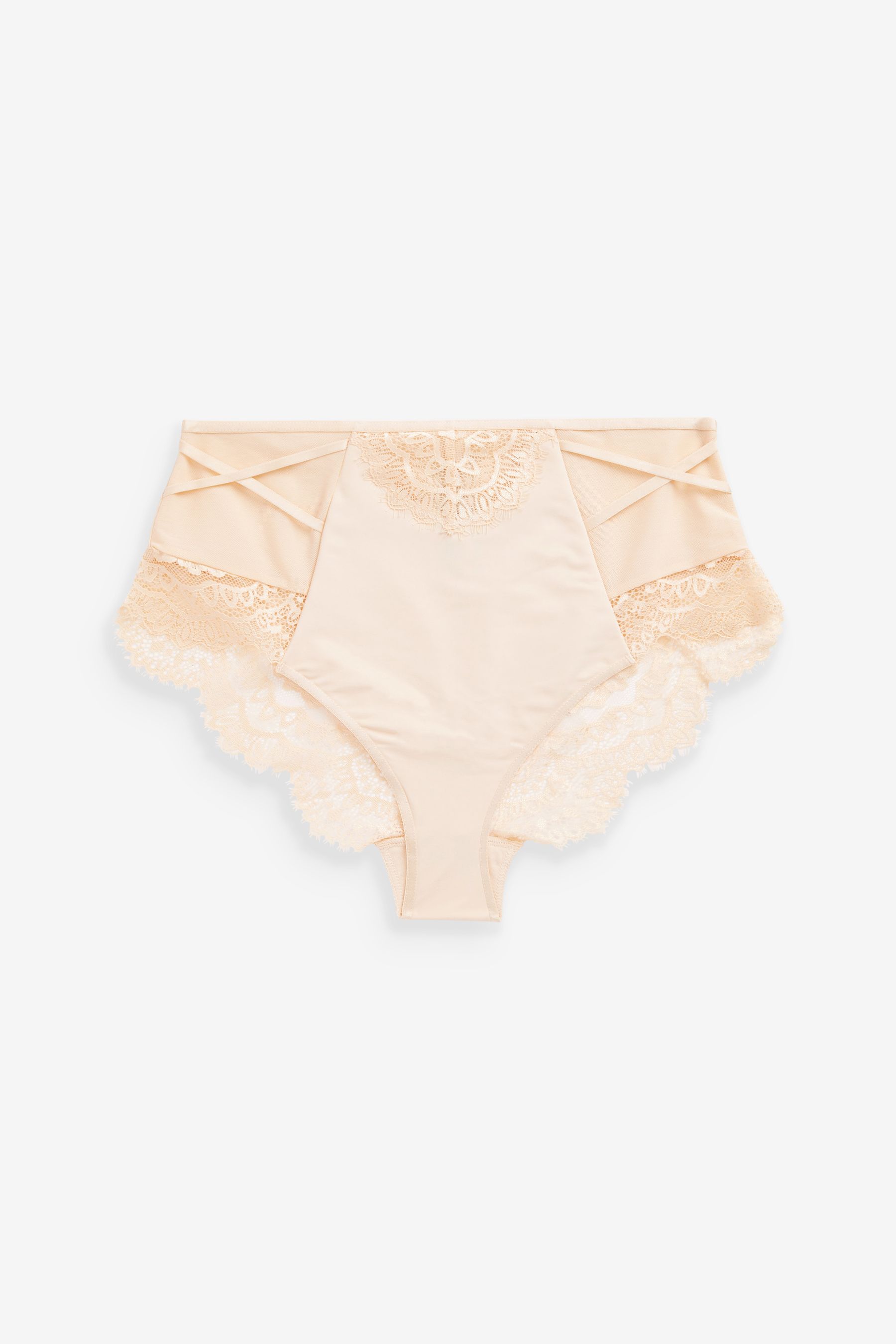 Tummy Control Lace Knickers 2 Pack