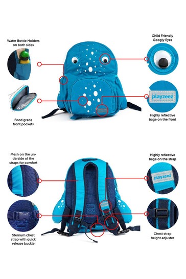 Playzeez Winston the Whale Backpack