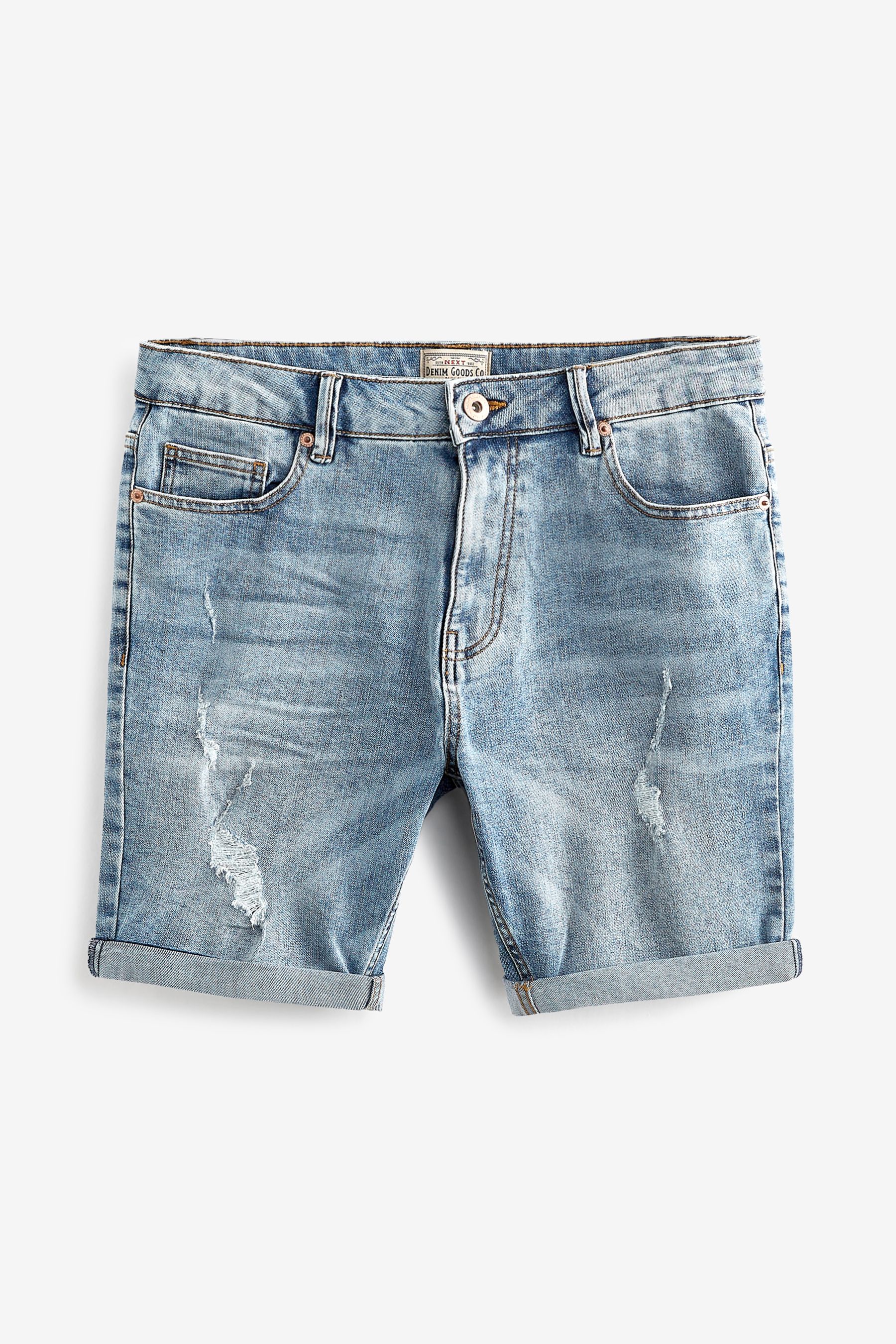 Denim Shorts Slim Fit