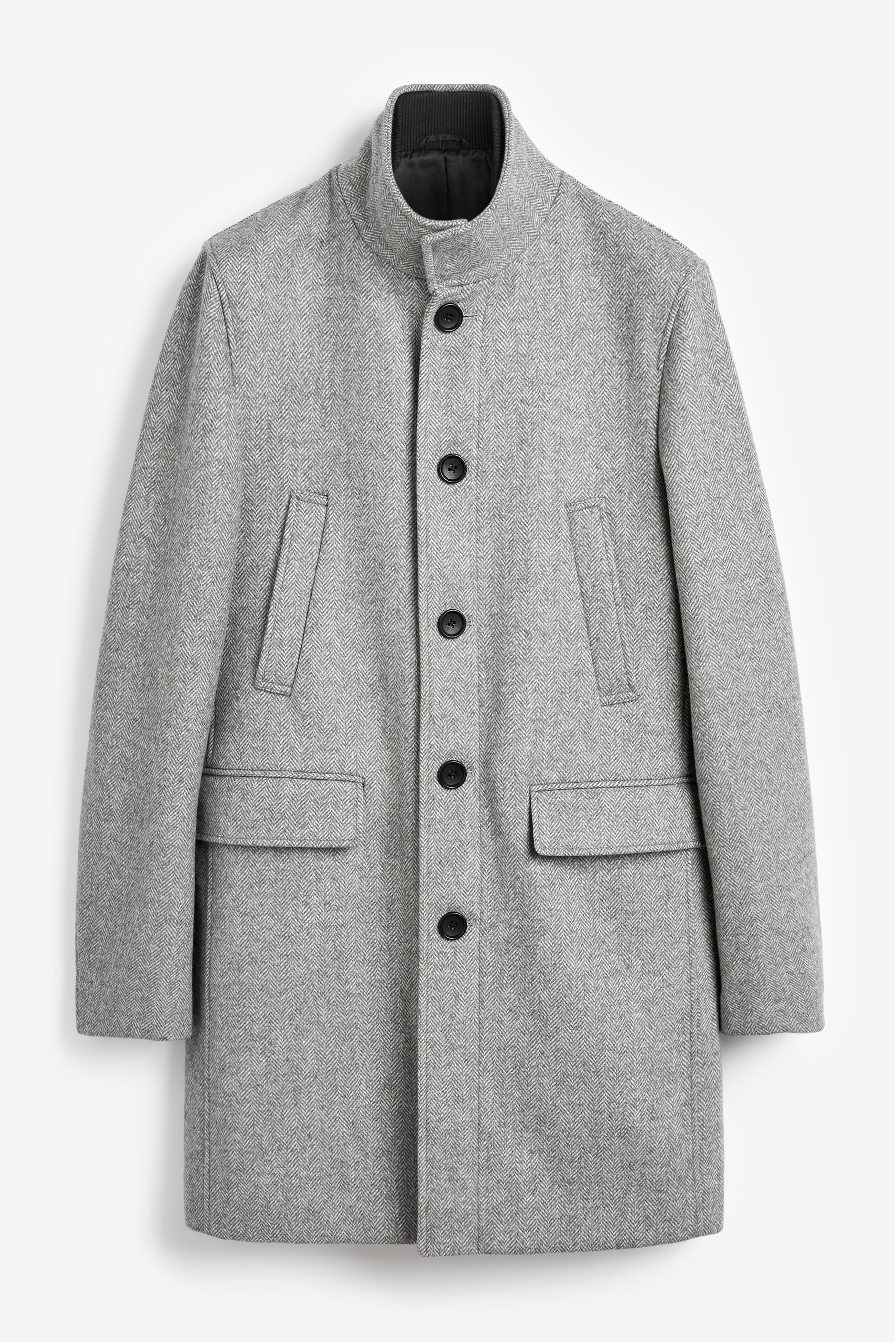 Funnel Neck Coat