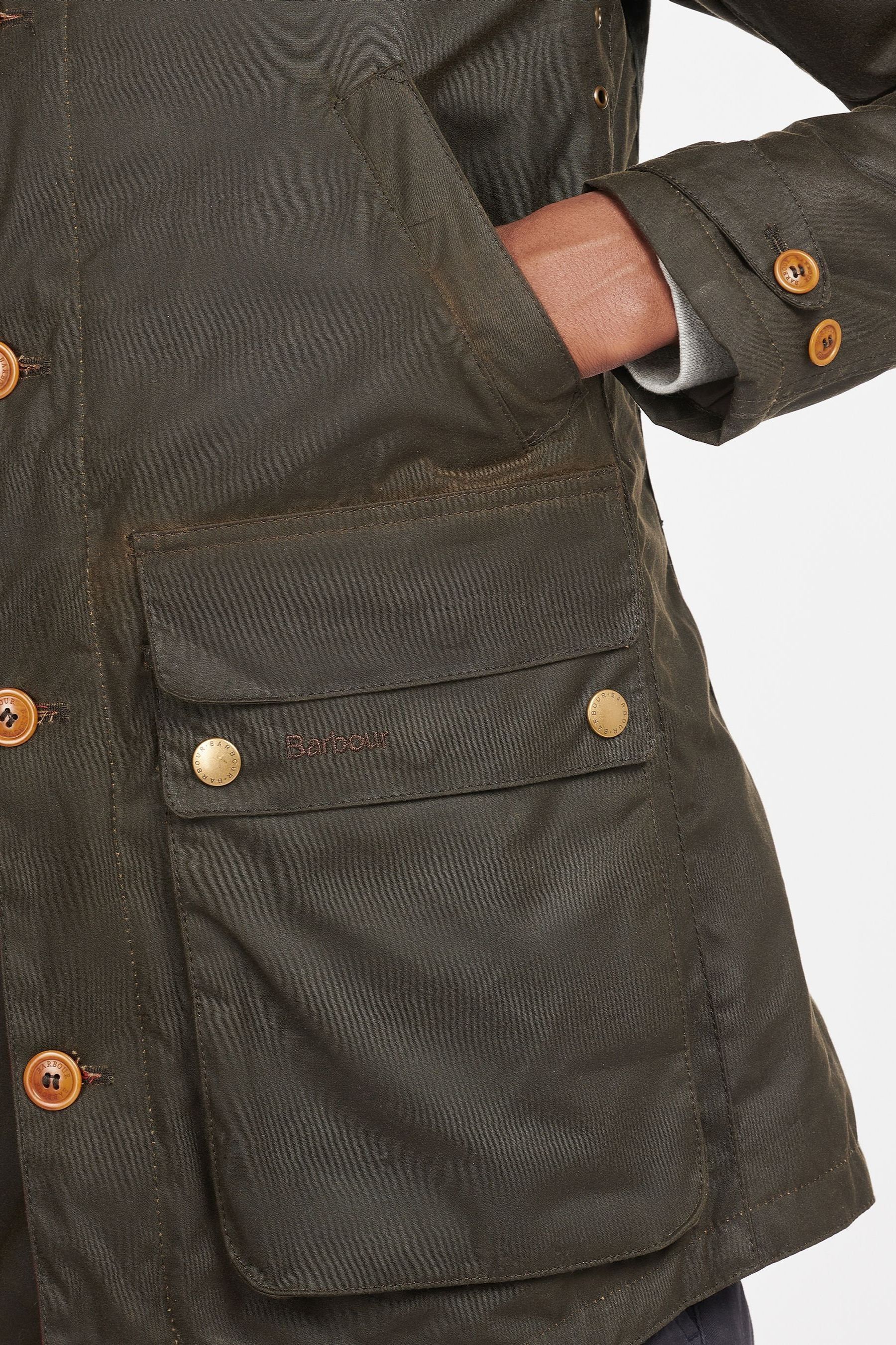 Barbour® Olive Green Game Parka