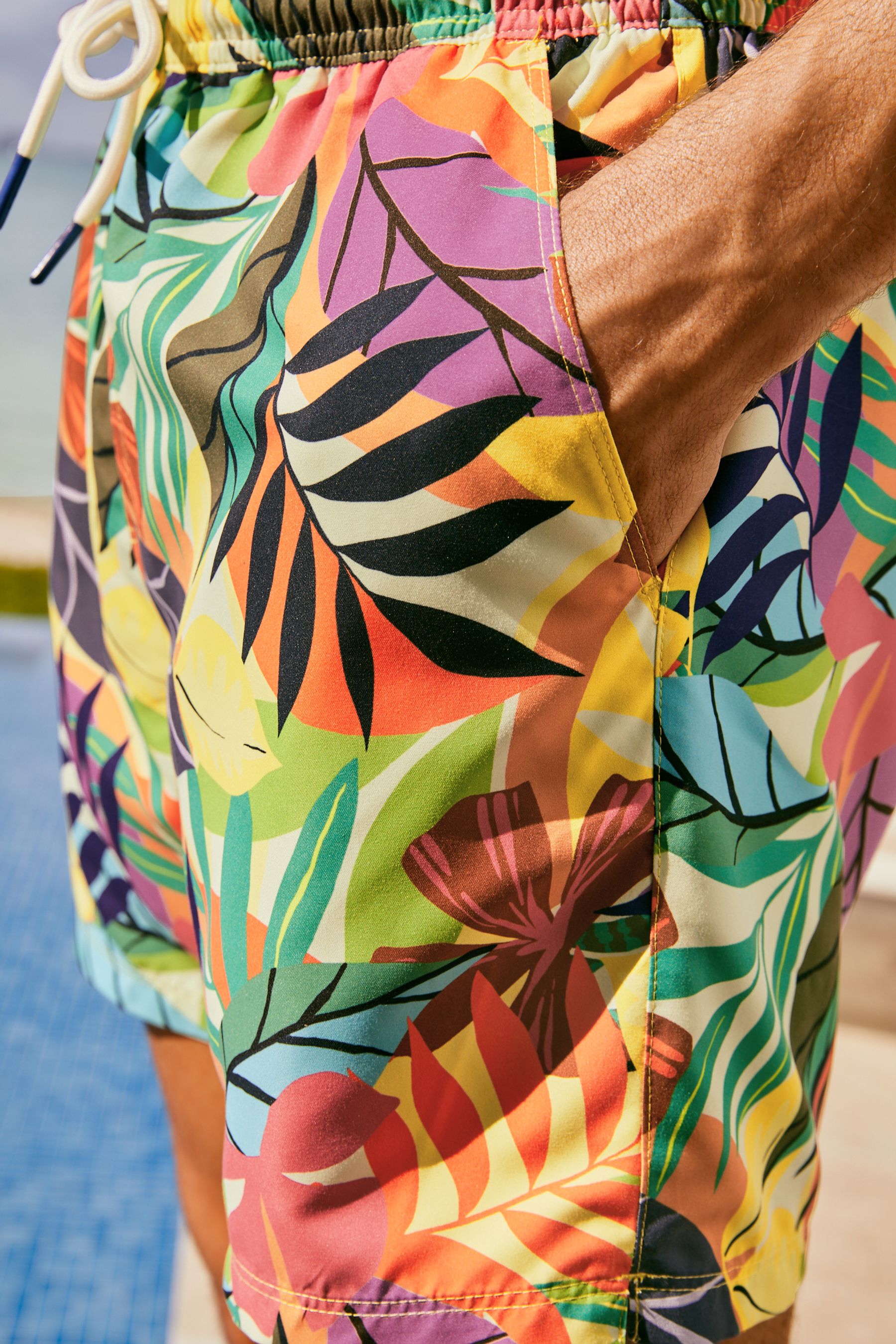 Printed Swim Shorts