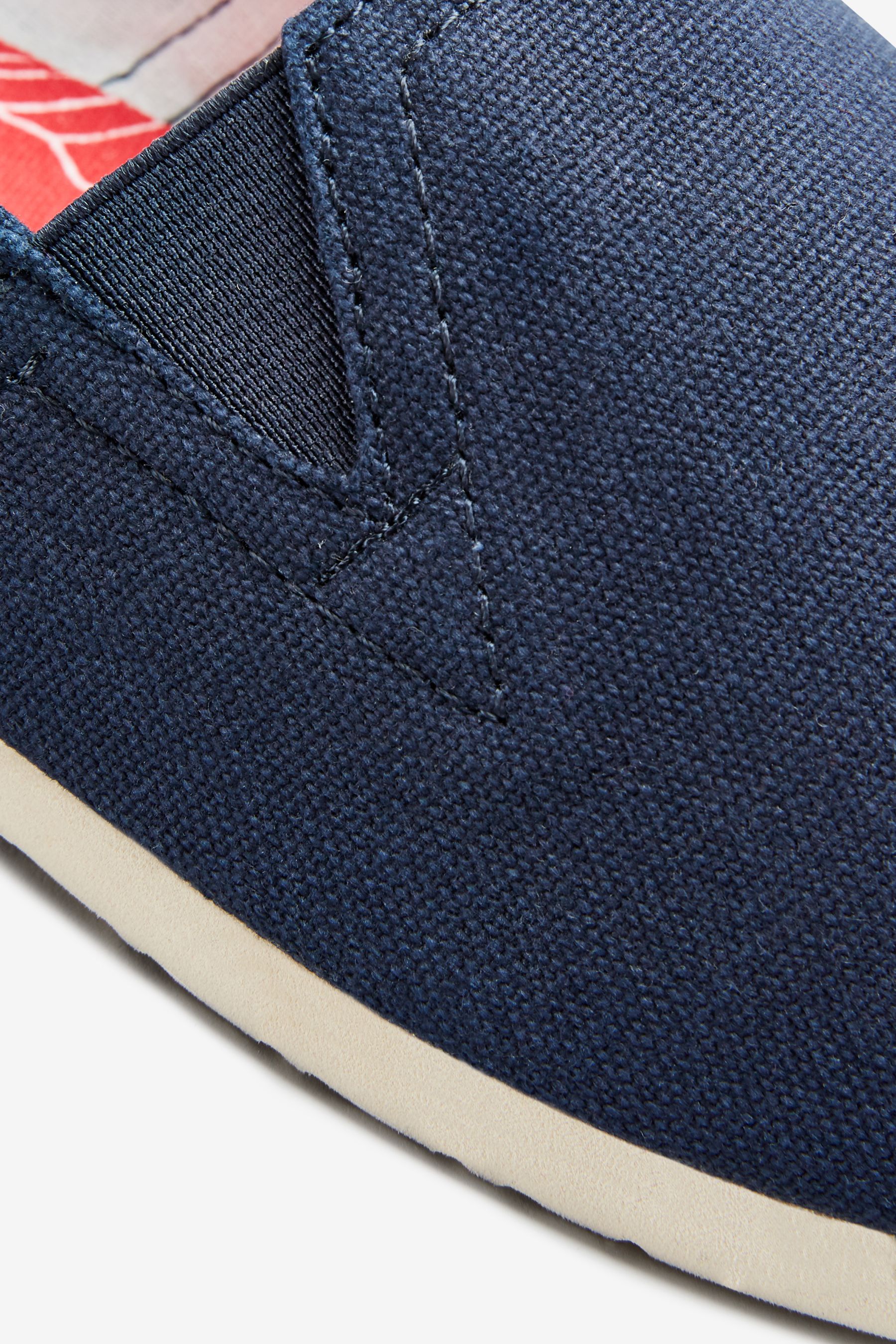 Canvas A-Line Slip-Ons