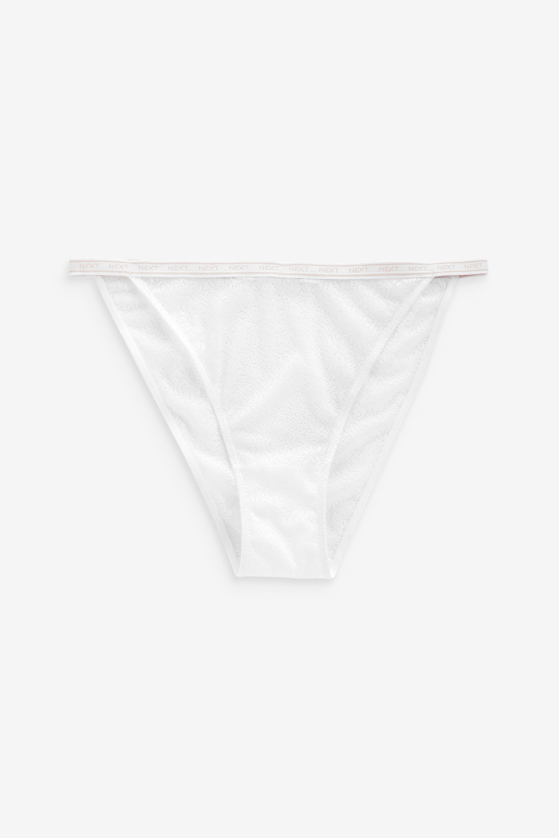 Logo Mesh Knickers 2 Pack Tanga