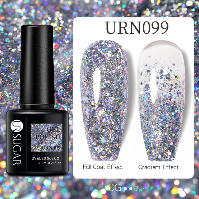 UR Sugar Milky White Gel Gel Polish 7.5ml Soak Off UV Gel Nail Polish Varnish Semi Permanent Nail Art UV LED Varnish