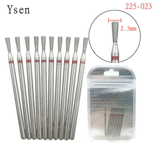 10pcsSet Diamond Nail Drill Bit Artery Electric Cutters For Pedicure Manicure Files Cuticle Burr Nail Tools Accessories