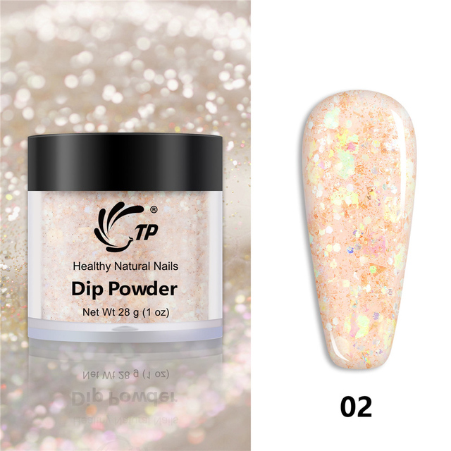 TP - Long Lasting Nail Dipping Powder, 28g, Acrylic, Without Lamp, Manicure System, Natural Drying