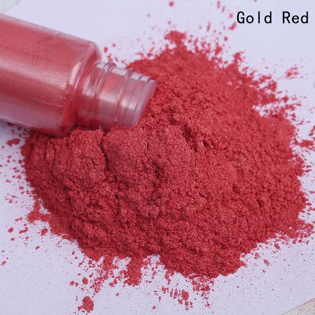 Colorful pearl mica pigment powder for nails glitter art, soap making epoxy resin eyeshadow lipstick car paint