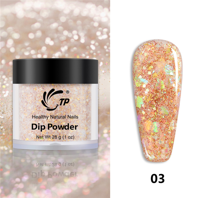 TP - Long Lasting Nail Dipping Powder, 28g, Acrylic, Without Lamp, Manicure System, Natural Drying