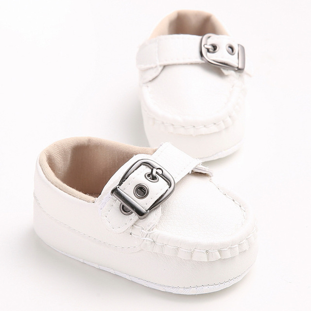 New Baby Boy Girl Shoes Toddler Leather Shoes Toddler Soft Sole Anti-Slip First Walkers Infant Newborn Crib Shoes Moccasins