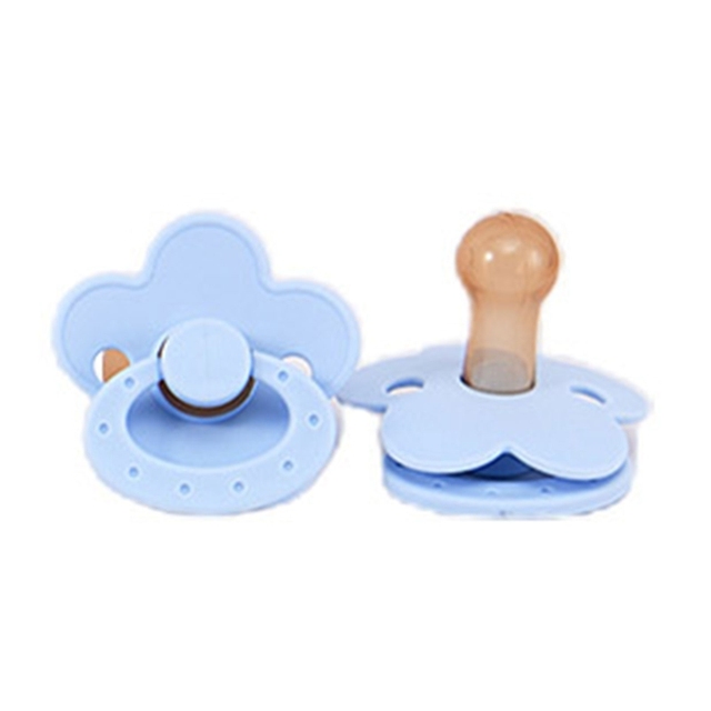 Baby Soft Pacifier Silicone Teether Soother Doll Nipple Newborn Infant Nursing Chew Oral Care Toys Shower Gift