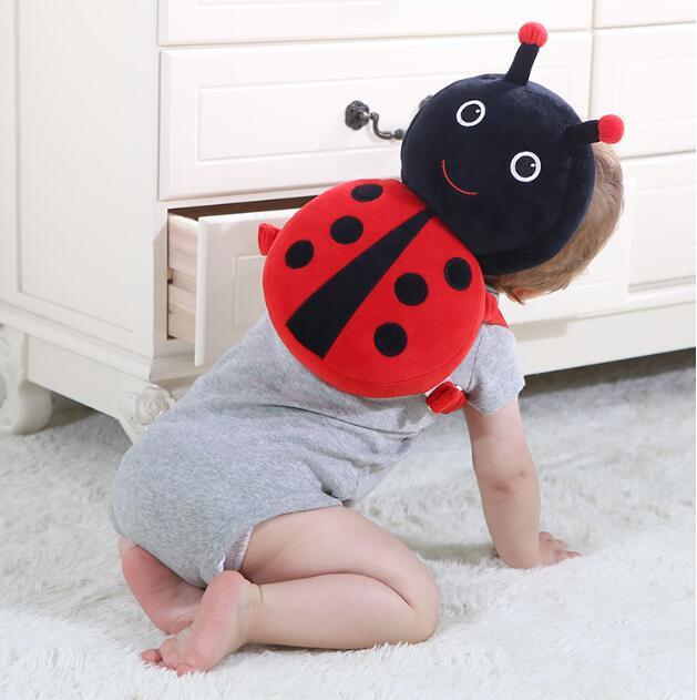 Baby Head Protection Pillow Cartoon Infant Anti Fall Pillow Soft PP Cotton Toddler Children Protective Pillow Baby Safe Care