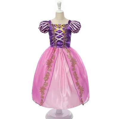 2022 Disney Princess Dress Mirabell Isabella Elsa Anna Dress Kids Party Costumes Kids Girl Clothes Kids Cosplay Outfits Encanto Frozen1/2