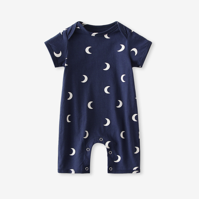 infant baby boy girl romper spring summer newborn cute printed jumpsuit casual short sleeve baby boy outfits clothes