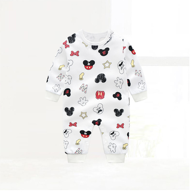 baby bodysuit 2021 new baby clothes soft cotton long sleeve cartoon baby boy girl clothes jumpsuit