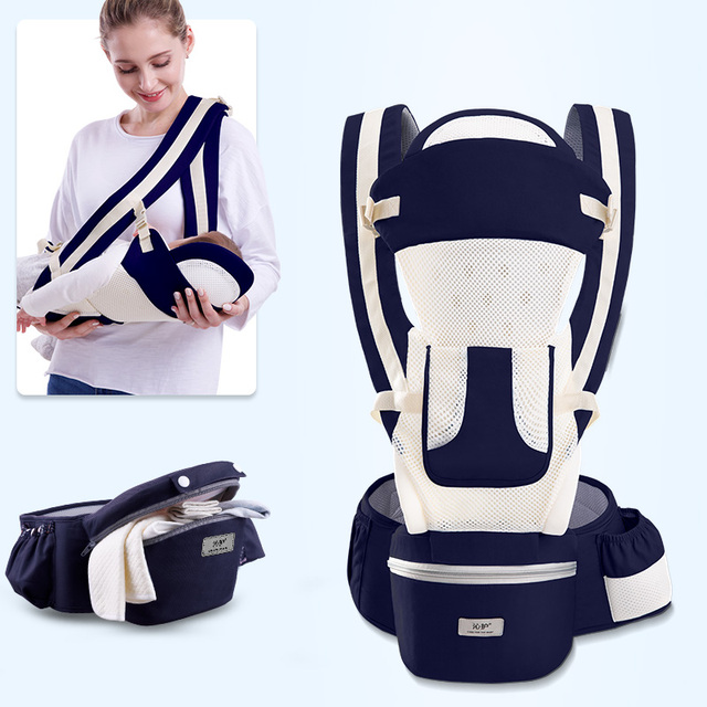 Newborn Carrier Front Horizontal Waist Seat Multifunction Four Seasons Universal Back Carrying Baby Carrying Hip Seat