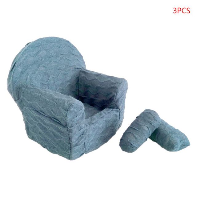 3pcs/set Newborn Baby Posing Mini Sofa Arm Chair Pillows Infant Photography Props Photo Accessories