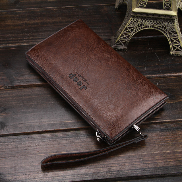 Clutch men male wallet luxury brand ID holder wallet for men cover on phone passport bag coin purse card card holder