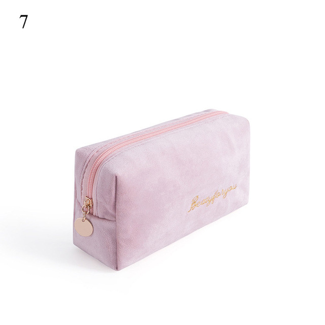 Women Multifunctional Travel Cosmetic Bag Zipper Makeup Bags Cosmetic Organizer Durable Storage Color Makeup Case Toiletry Kit