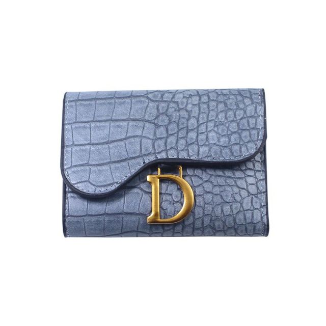 2021 new designer famous brand D style ladies wallet leather card bag all-match temperament women handbag