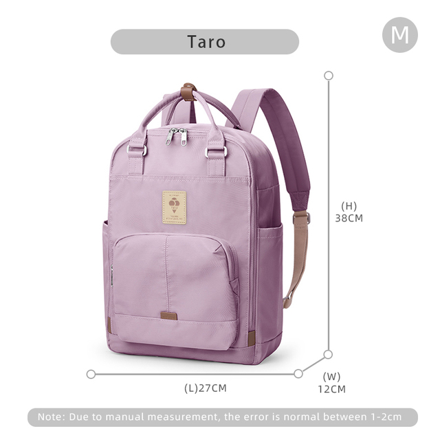 TUYU Original Designer Backpack Women Girls Travel School Shoulder Bag Large Capacity Waterproof Nylon Laptop Book Storage 15L