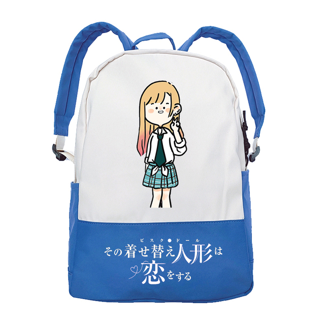 Anime Manga My Sweetheart Dress Students Backpack Large Capacity School Bag Shoulder Bags High Quality For Boys Girls