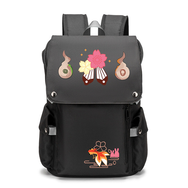 Anime Toilet Bound Hanako-kun Backpack Cartoon Large Capacity School Bag Fashion Multifunctional Laptop Backpack Travel Bag