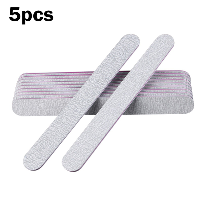 Nail File 100/180 Professional Sandpaper Set Nail File Sanding Buffer Block Nail Pedicure Manicure Polishing Tools