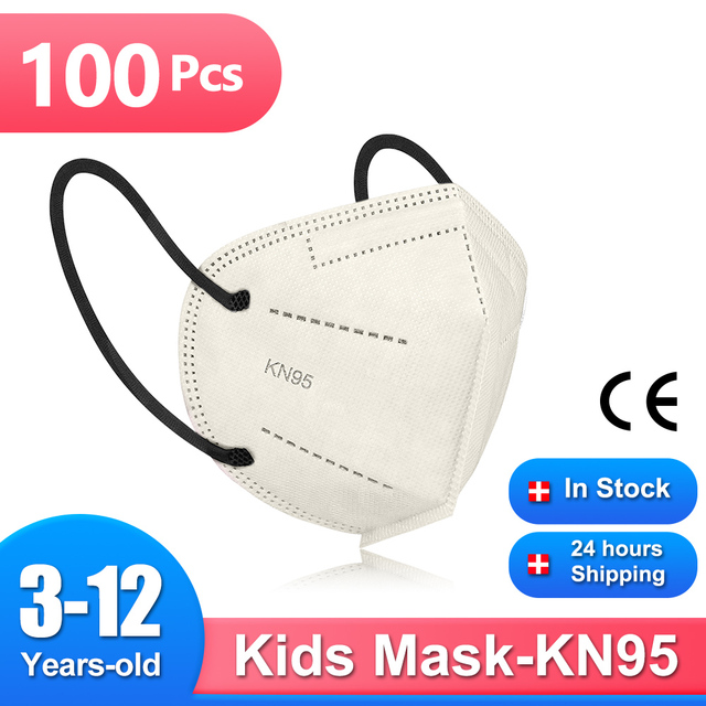 Mascarilla ffp2 KN95 Kids Mask Kids Face Mask 3-12Years 3-12Years Protection Mask 3-12Years